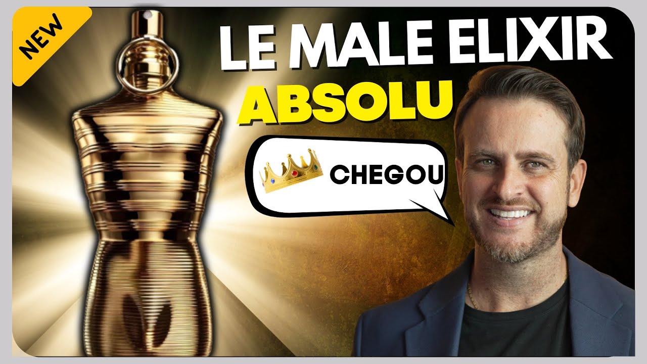 NOVO LE MALE ELIXIR ABSOLU 2025 de JEAN PAUL GAULTIER | SUPERA o LE MALE ELIXIR?  #jeanpaulgaltier
