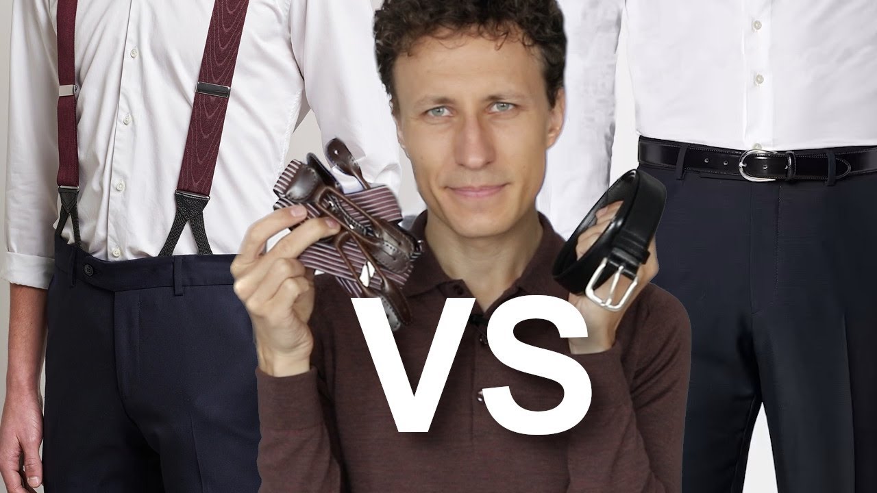 Belt vs Suspenders(braces) The Ultimate Guide for Brands, Materials and Style