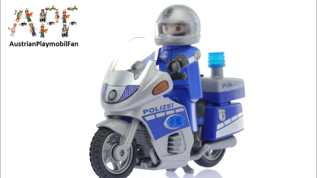 Playmobil City Action 6876 Motorradstreife mit LED Blinklicht - Playmobil Review