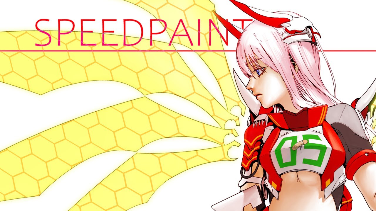 Speedpaint - 메카X드래곤X소녀