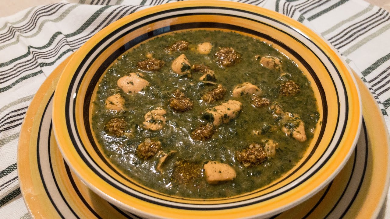 Molokhia With Chicken-Super Delicious ملوخية بالدجاج ـ