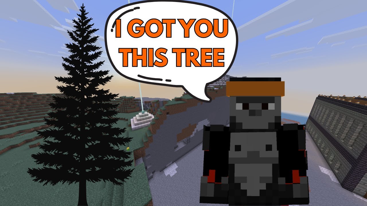 Ok we build a tree! Kong Kraft | Minecraft