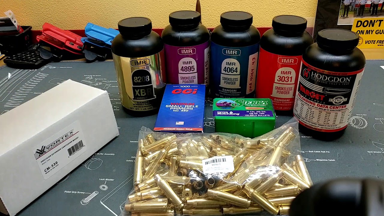 Precision 308 Winchester handloads