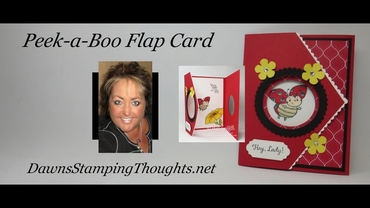 Peek a Boo Flap Card