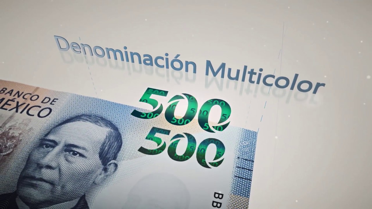 Billete de 500 pesos de la familia G - elementos de seguridad