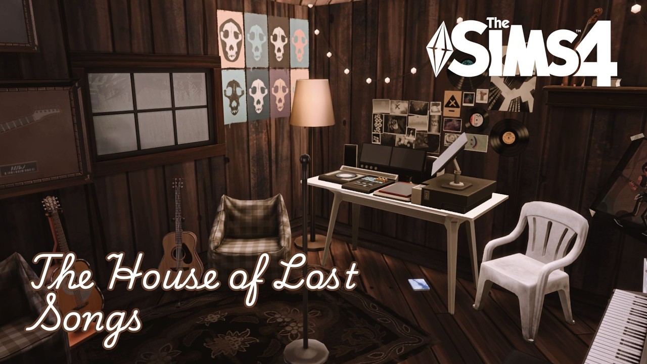 The House of Lost Songs | The Sims 4 Speed Build | No CC |