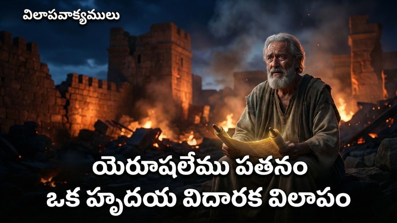 విలాపవాక్యములు | #telugubiblestories#biblestory#biblestories#bible #christianmovies#miracles#isaiah