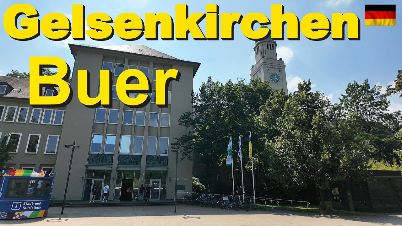 Gelsenkirchen Buer - 🏃‍♀️👍Rundgang durch die Innenstadt❤️. City Walk