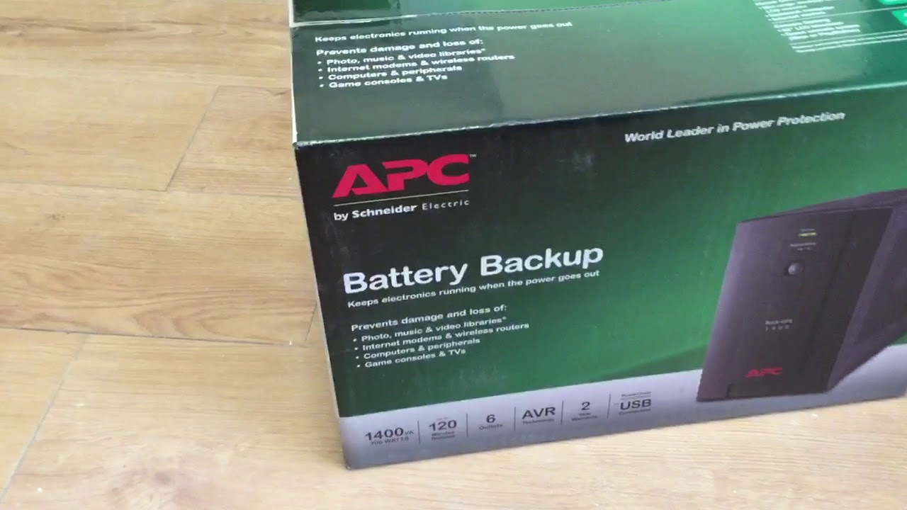 APC Back-UPS BX - BX1400UI - Unboxing and Review