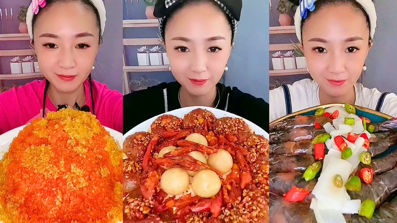 Three Bold Seafood Dishes: Spicy Roe, Sesame Marinade & Chili Fish