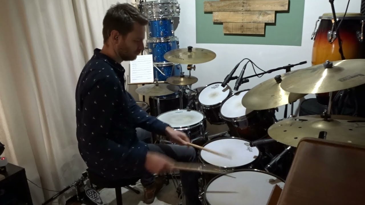 Learning to Fly Drum Cover (Sheppard)