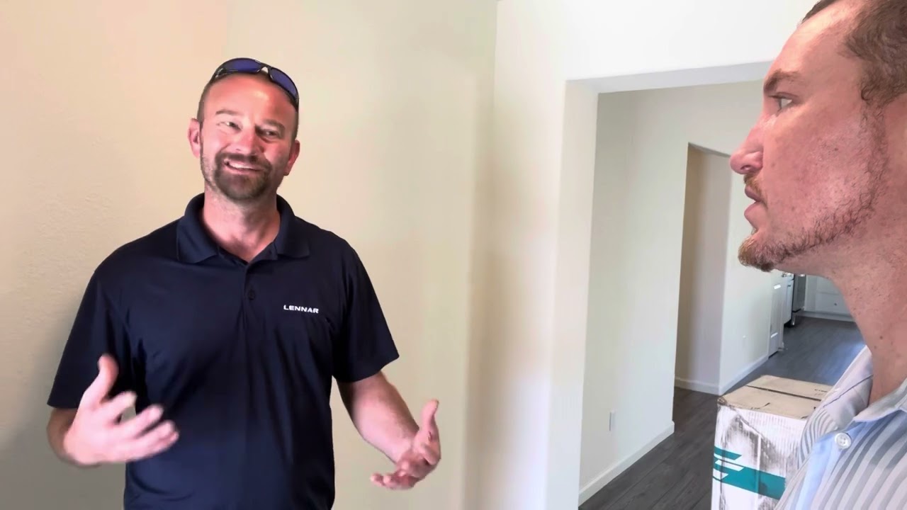 Lennar Homes Review and acceptance, new construction walkthrough prior to close of escrow