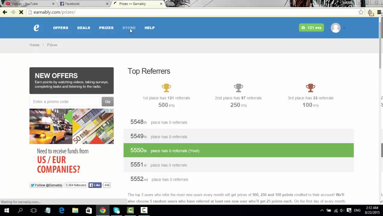 earnably how to earn more 10$ daiy !