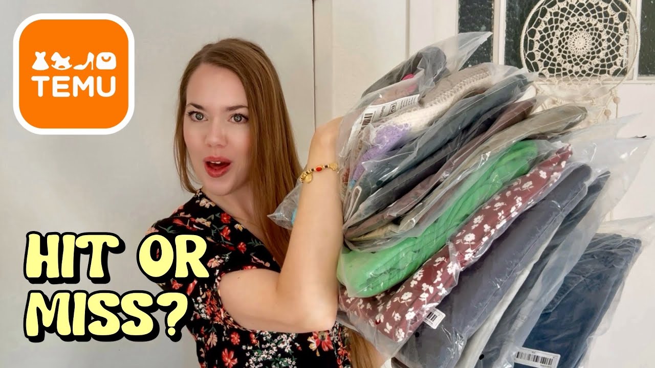 Huge TEMU Clothing TRY-ON HAUL | Pictures vs Reality! Hit or Miss?