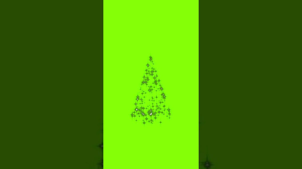 Christmas Ornament Green Screen Overlay #shorts 17