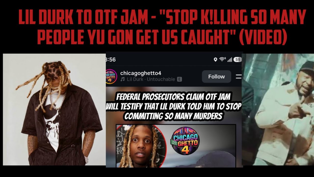 Lil Durk обратился к OTF JAM: &laquo;Хватит столько убивать, ты нас подставишь&raquo; (Видео)