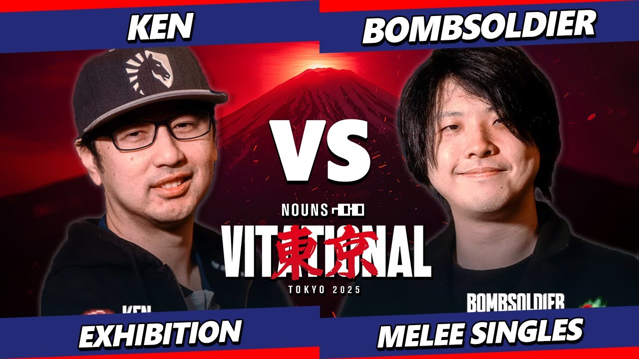 Nounsvitational 2025 - Ken (Marth) Vs. BombSoldier (Falco) Smash Melee - SSBM