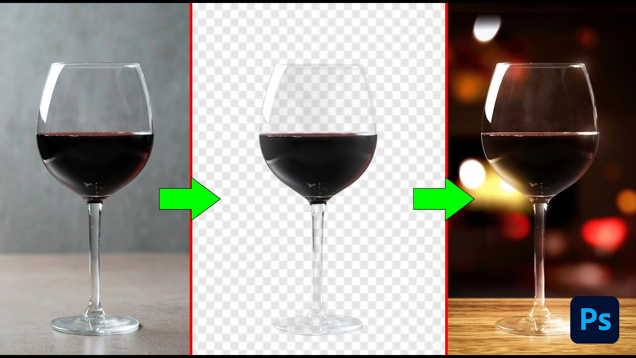 Como Recortar Material Transparente com Photoshop - Técnica Avançada