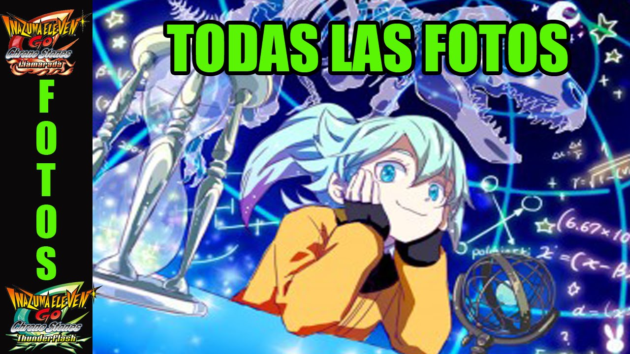 Inazuma Eleven Go Chrono Stones: Ubicación de todas las fotos del juego (100 fotos)