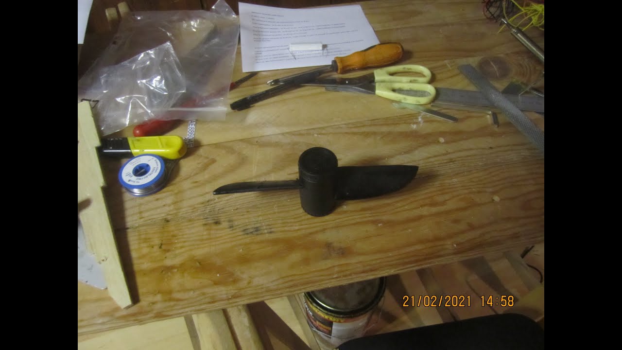 ELETRIC MOTOR BOAT PROPELLER / HELICE POUR MOTEUR ELECTRIQUE DE BATEAU