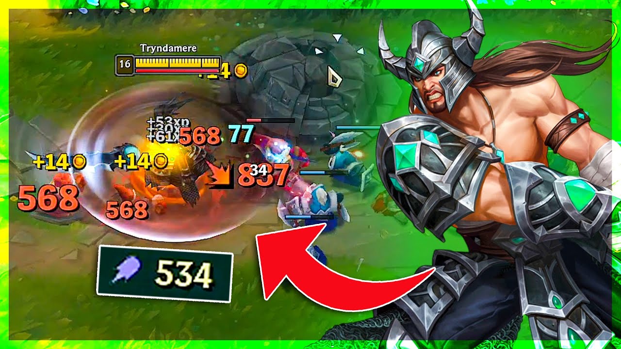 TRYNDAMERE MID DAR SUNT FULL AP SI DAU ONESHOT LA WAVE!
