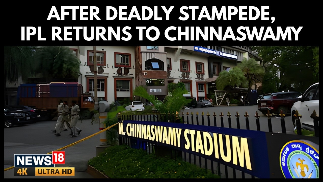 Bengaluru's Chinnaswamy Stadium To Host IPL With AI Surveillance After Fatal Stampede | N18G | 4K