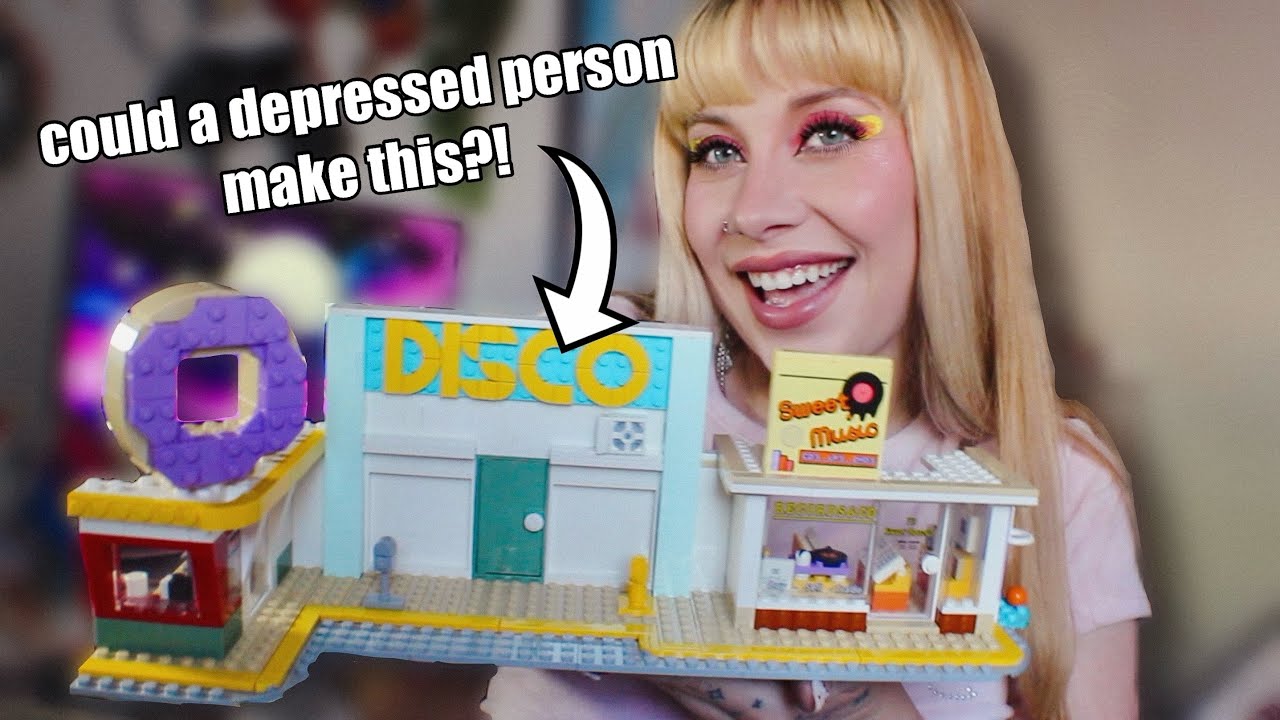 building the BTS Dynamite lego set while i trauma dump