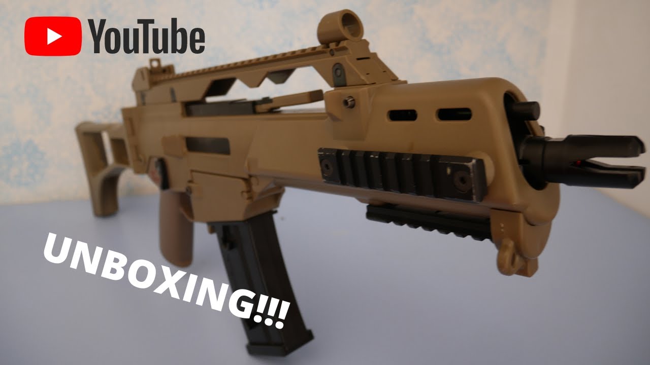 Unboxing fucile softair G36c