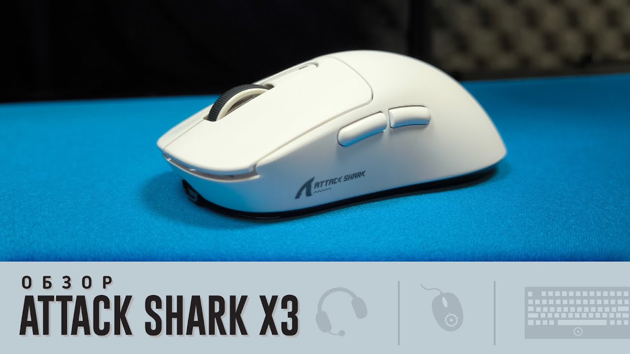 Обзор Attack Shark X3. 🔥 или 🤦&zwj;♂️