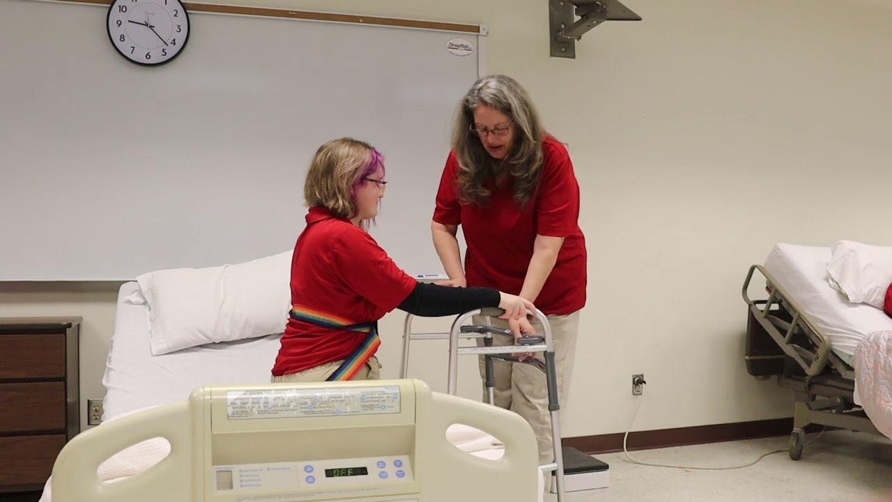 Resident Care Procedure #28: Assist with Walker