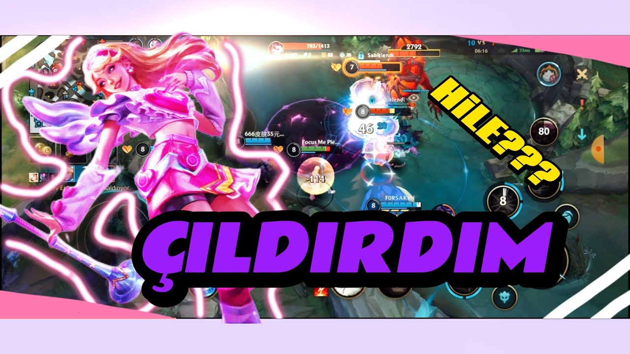 MAP HACK AÇMIŞ KHA İLE MÜCADELE ETTİK! 😤LUX GAMEPLAY 💖 | LEAGUE OF LEGENDS: WILD RIFT