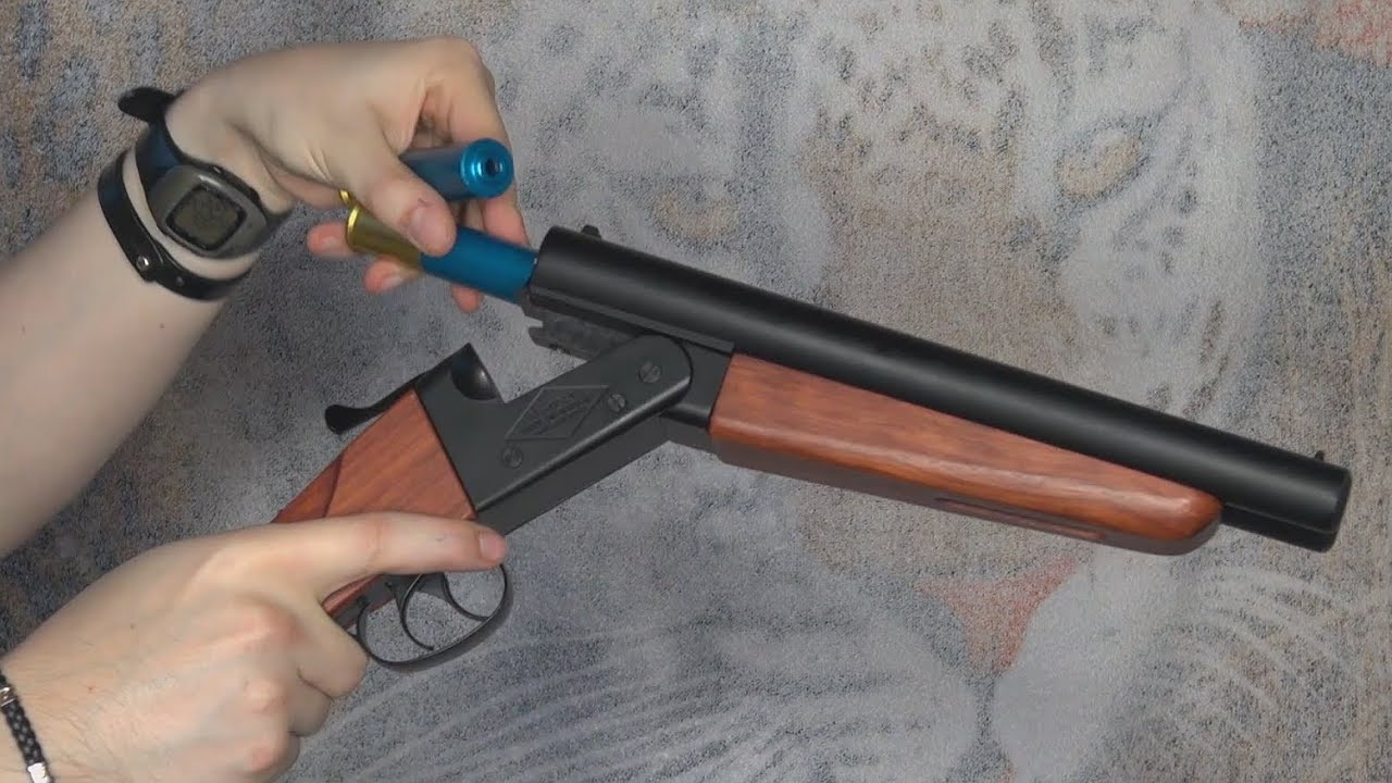 (Airsoft) Shotgun double barrel Wa Shan (6mm version) - KhanSeb