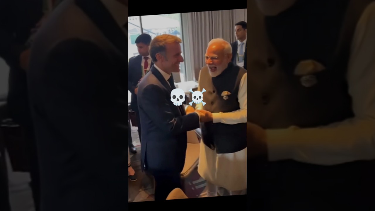 No Doland Trump Was H@rm&eacute;d in This Video 💀😂 @NarendraModi #shorts #india #modi #trump #usa #g7