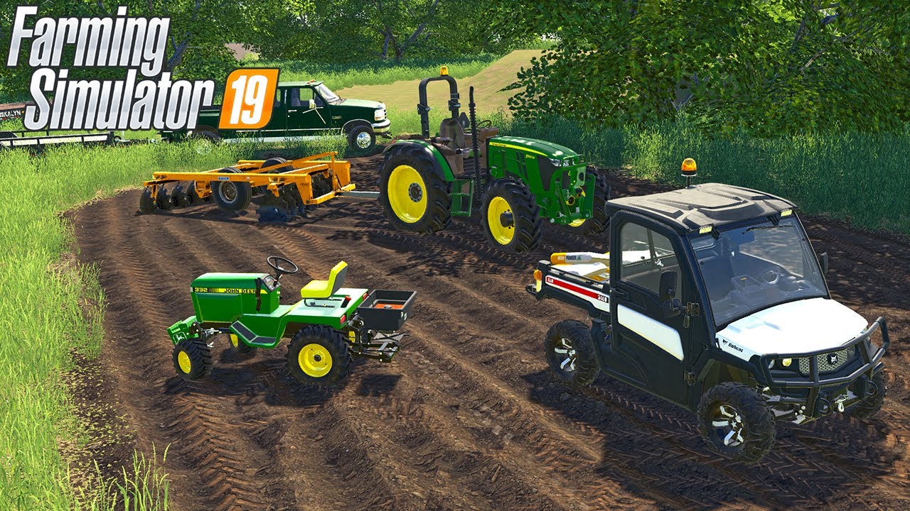 SPRING FOOD PLOTS CULTIVATING AND SEEDING | (ROLEPLAY) FARMING SIMULATOR 2019