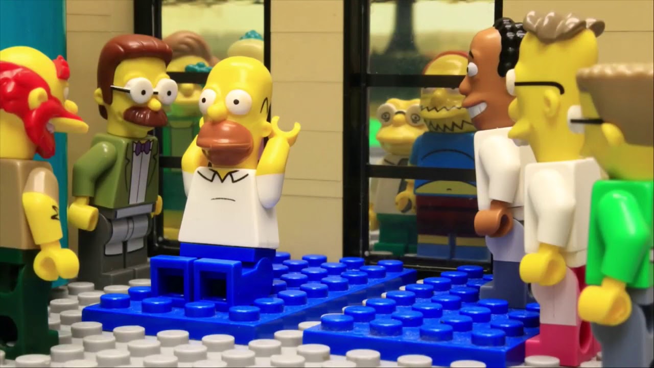 COMPILATION DE BRICKFILM HOMER EST MORT DE FAIM, HOMER A LA SALLE DE SPORT, FAST & FURIOUS