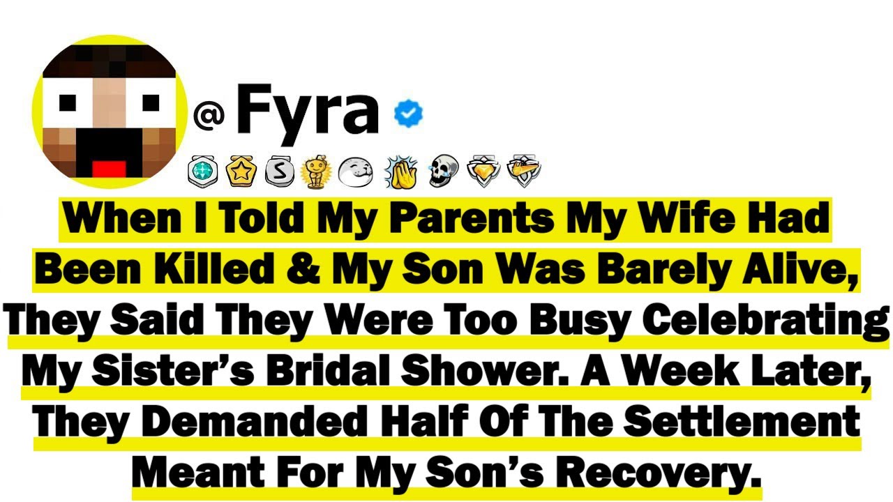 When I Told My Parents My Wife Had Been Killed And My Son Was Barely Alive, They Said They Were Too