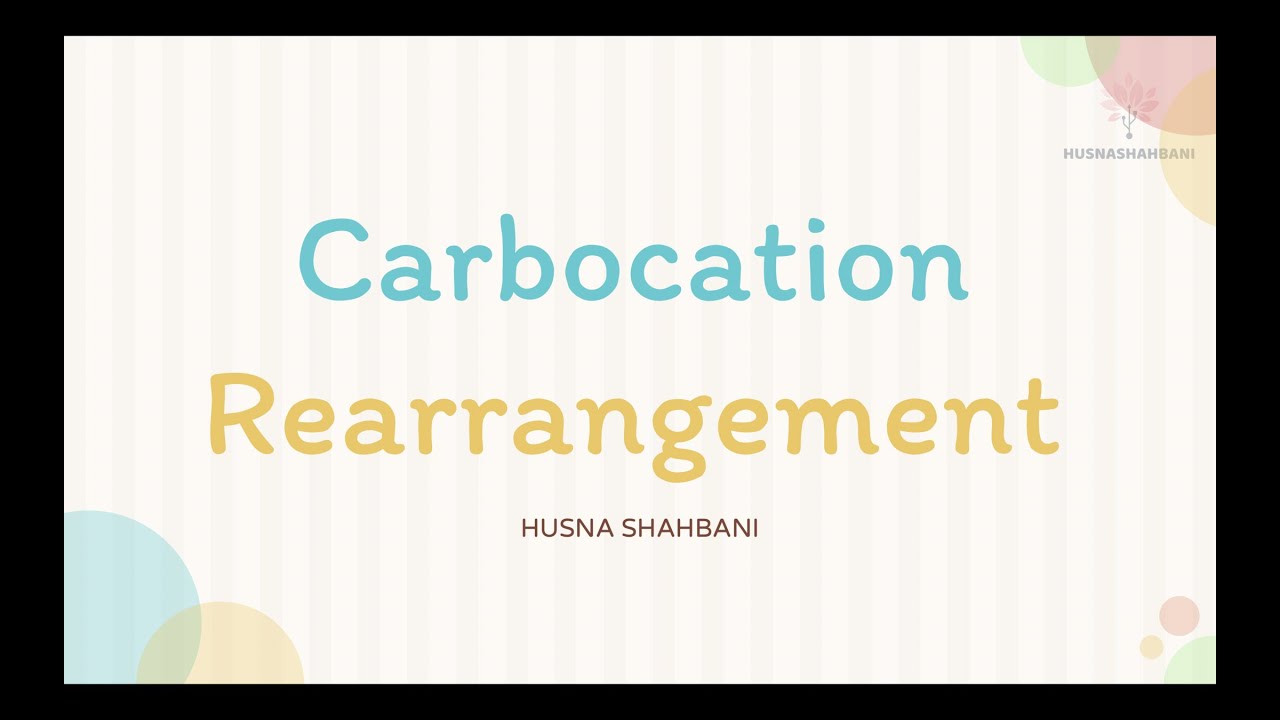 Carbocation Rearrangement