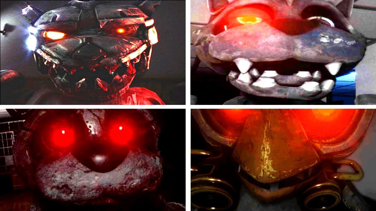 CASE: Animatronics ALL JUMPSCARES !!!