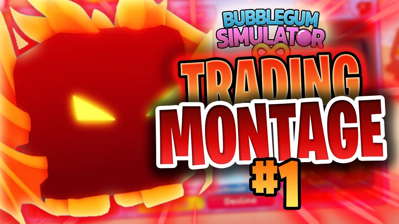 😬 BIG W'S 😬 BUBBLE GUM SIMULATOR INFINITY TRADING MONTAGE 1