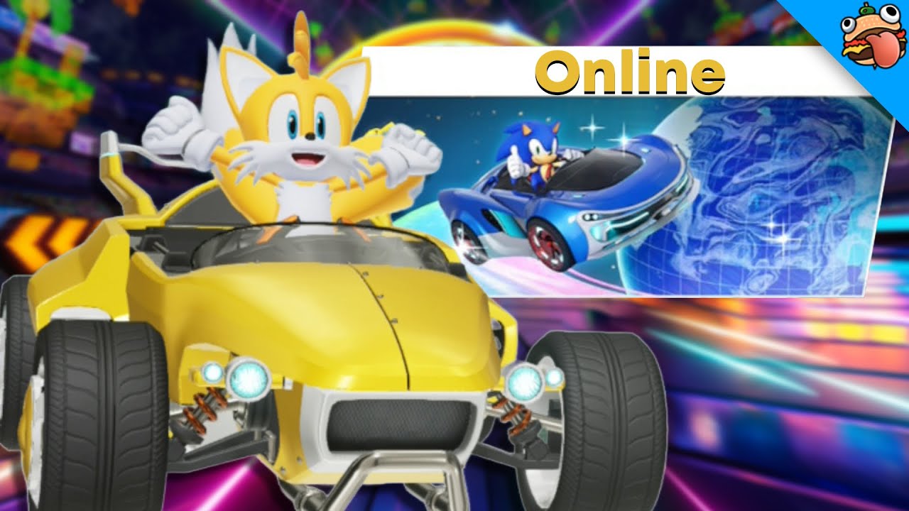 Я попробовал Sonic Racing Crossworlds Online...