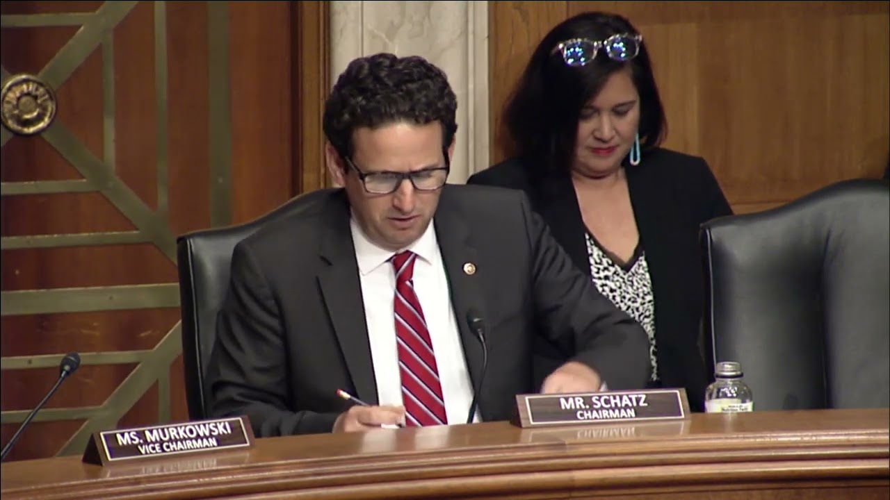 Chairman Schatz Opening Statement at Legislative Hearing on S. 4370 & S. 4505