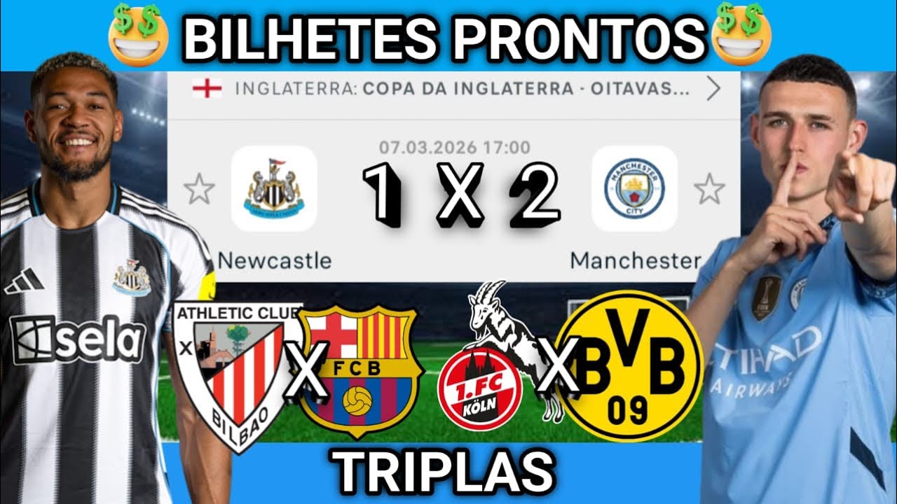 PALPITES DE FUTEBOL PARA HOJE 07 03 2026 S&Aacute;BADO COM BILHETES PRONTOS| Palpites da hora