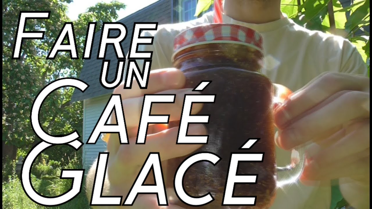 Comment préparer un café glacé? - C'est l'été! - Infusion à Froid