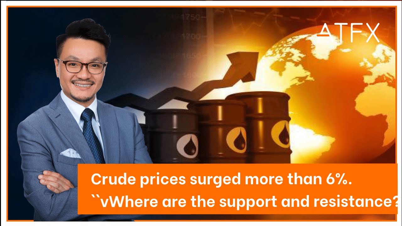 Crude Oil Analysis | Crude prices surged more than 6%. Where are the support and resistance?