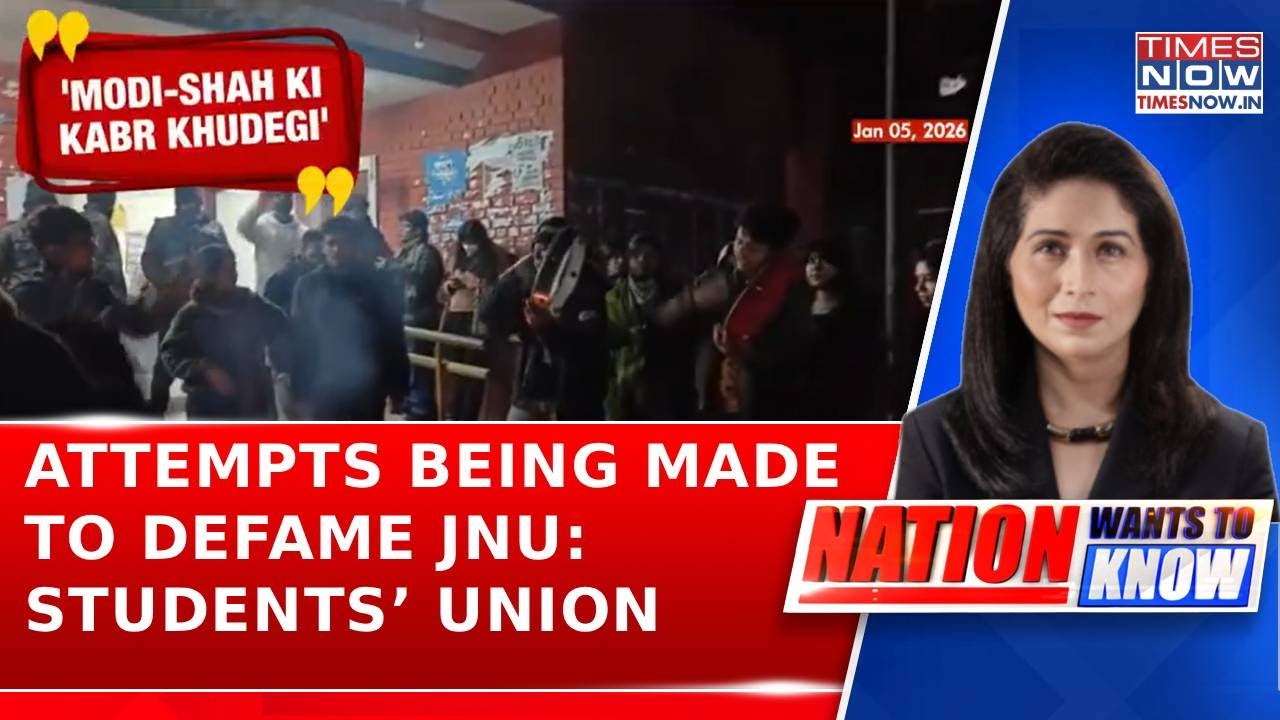 JNU Students&rsquo; Union Says Attempts Being Made To Slander, Defame University Amid Slogan Controversy
