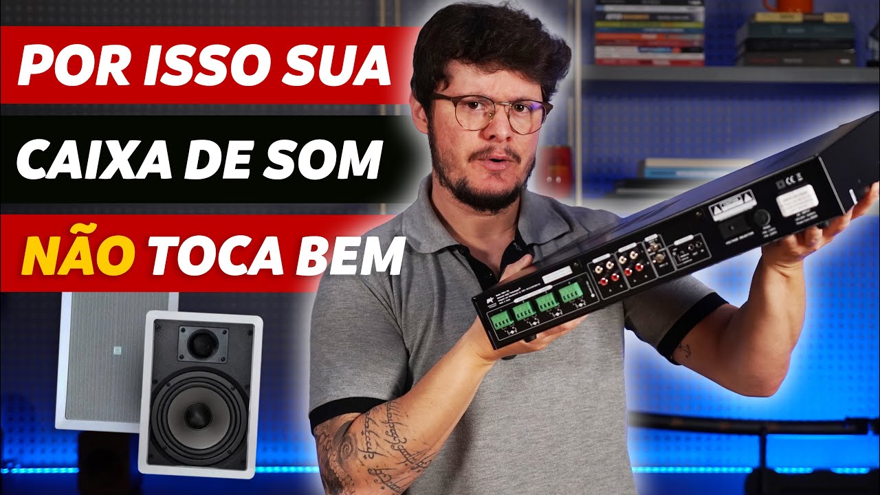 CAIXAS PREMIUM PRECISAM DE UM BOM AMPLIFICADOR, O AAT PMR-1 G2 ENTREGA!
