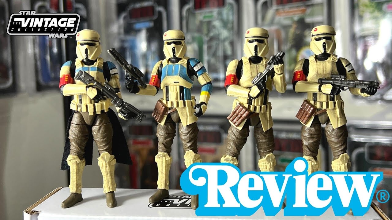Star Wars The Vintage Collection Shoretrooper 4 Pack