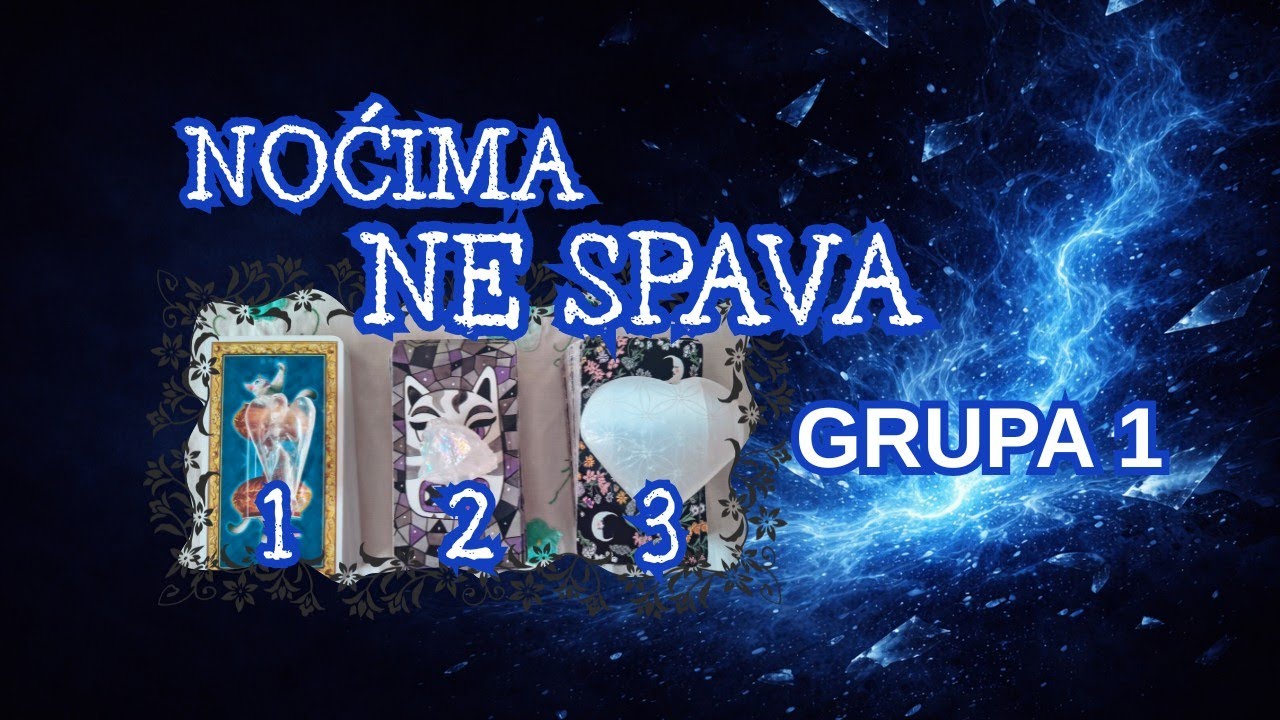 NOĆIMA NE SPAVA ZBOG VAS! Ko Ne Može da Vas Izbaci iz Glave i Šta će Uraditi? ❤️ GRUPA 1