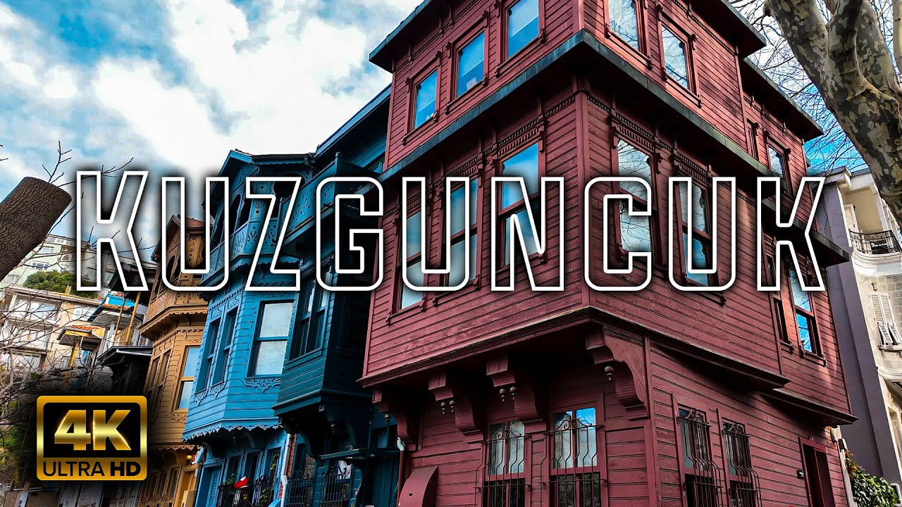 One of the beautiful places KUZGUNCUK (Istanbul) - 4K Walking Tour