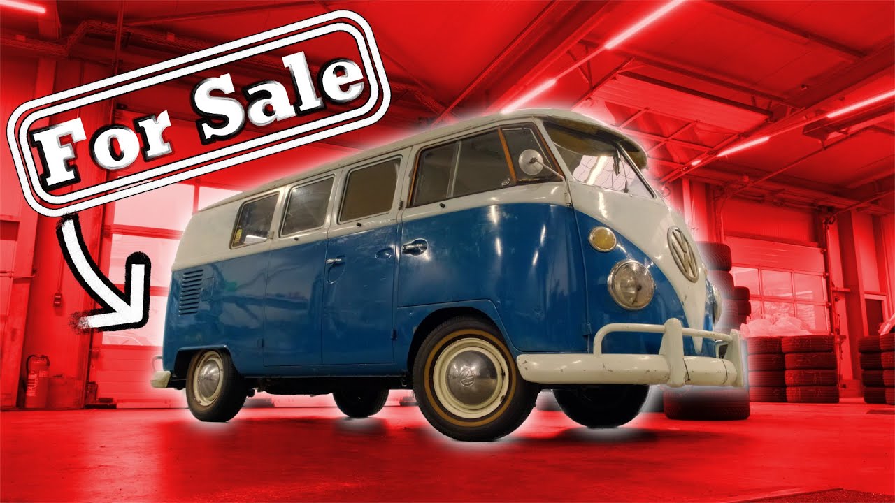 Wir verkaufen unseren Hippie Bus VW T1 For Sale Reifenscheune Bulli